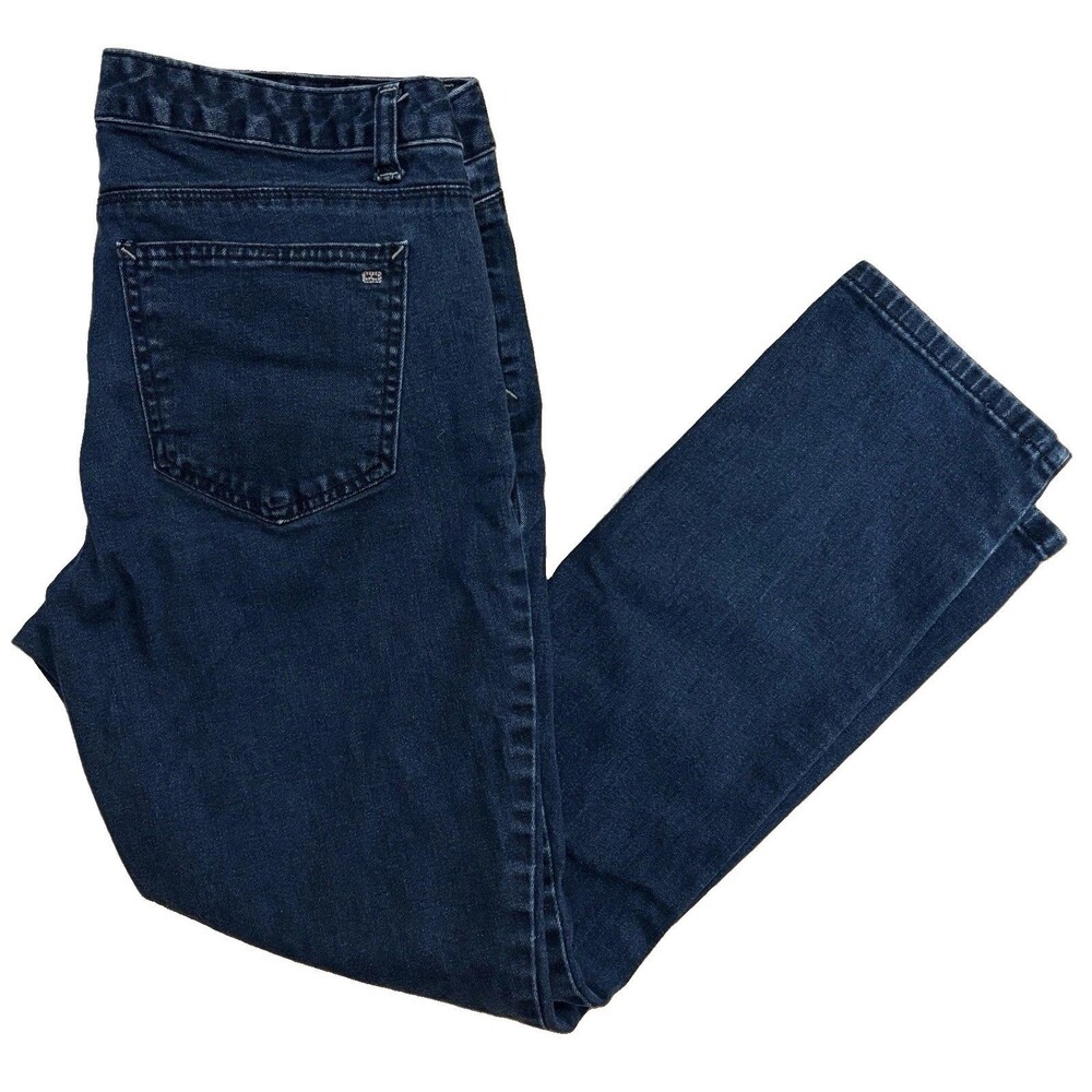 TOMMY HILFIGER Jeans Women's Dark Wash Curvy Skinny Size 12R Mid-Rise Stretch